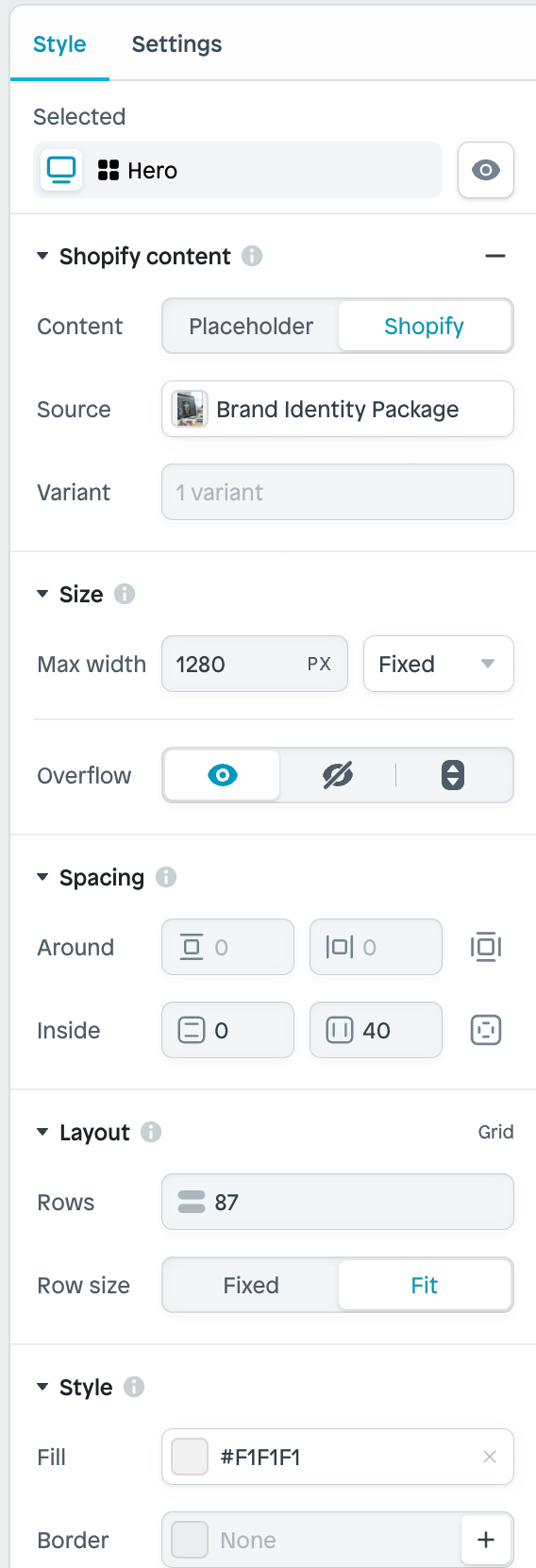 Instant
				toolbox ui component