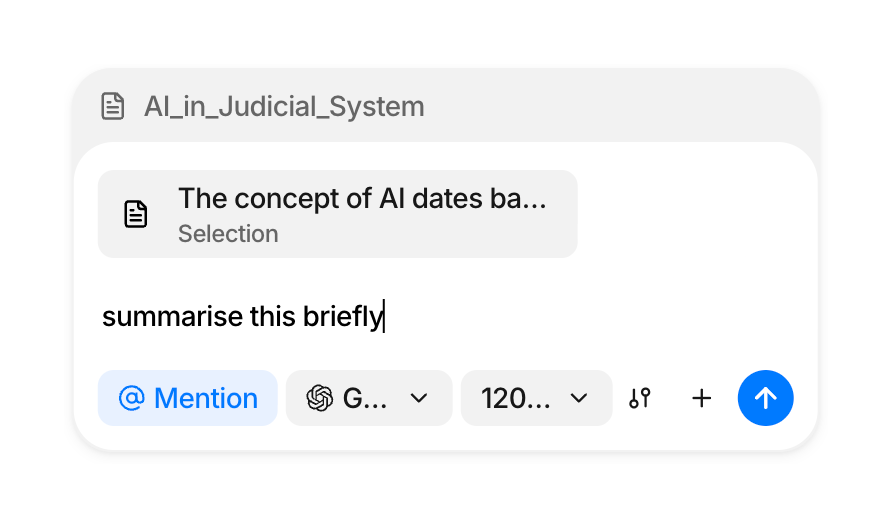 Anara
				artificial intelligence ui component