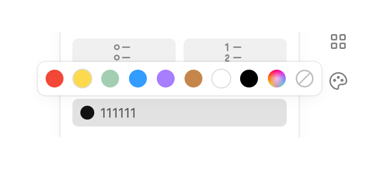 Tome
				color picker ui component
