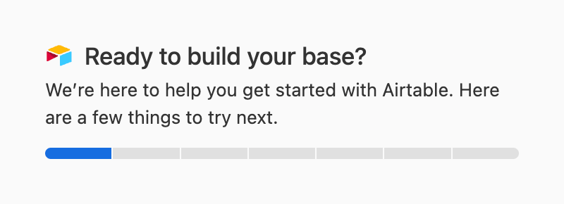 Airtable
				progress indicator ui component