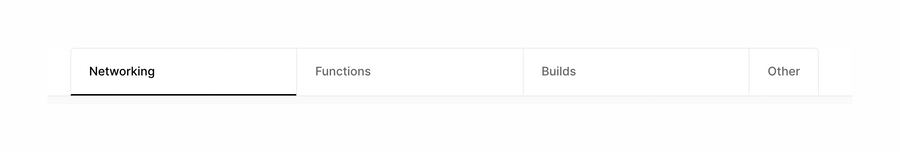 Vercel
				tabs ui component