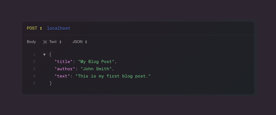 Httpie
				code block ui component