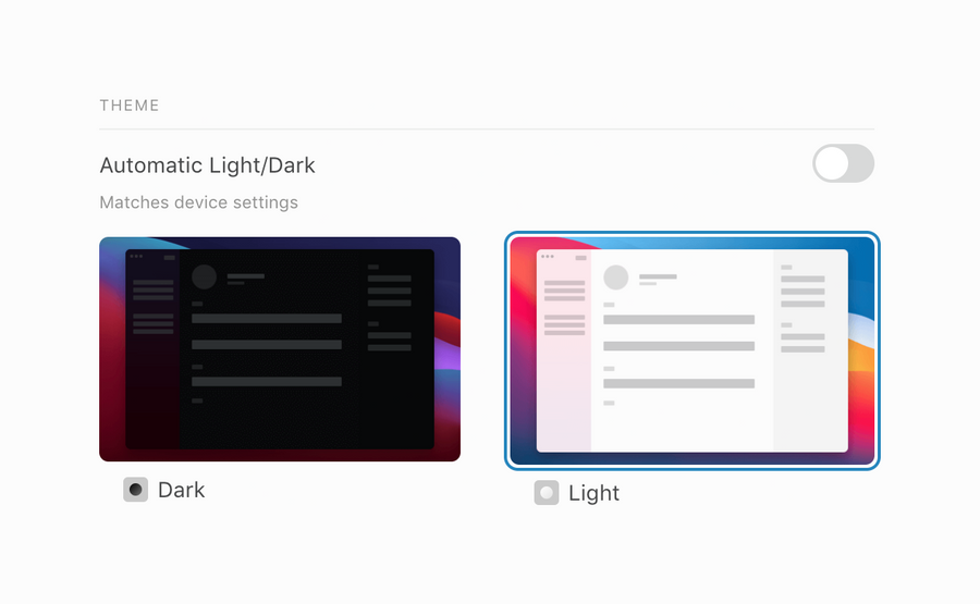Clay
				theme settings ui component
