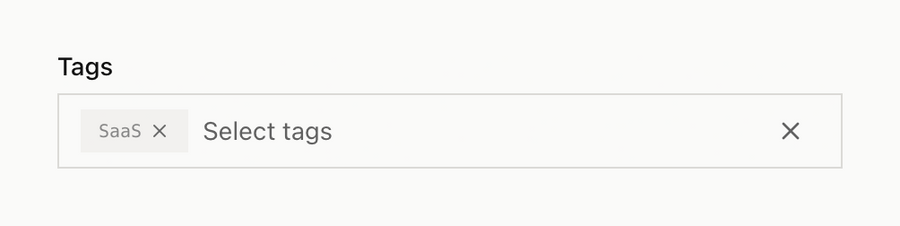 Midday
				input tag ui component