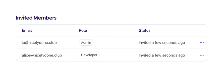 Evervault
				table ui component