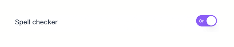 Reflect
				toggle/switch ui component