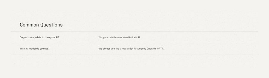Strut
				faq ui component