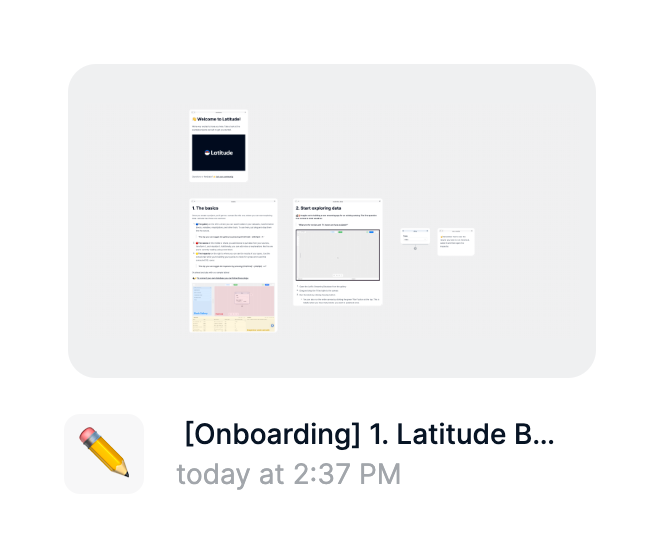 Latitude
				card ui component