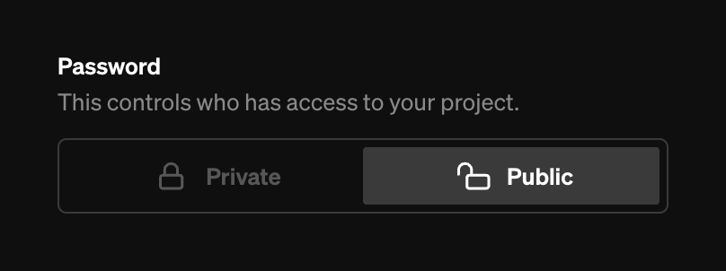 Standards
				segmented control ui component
