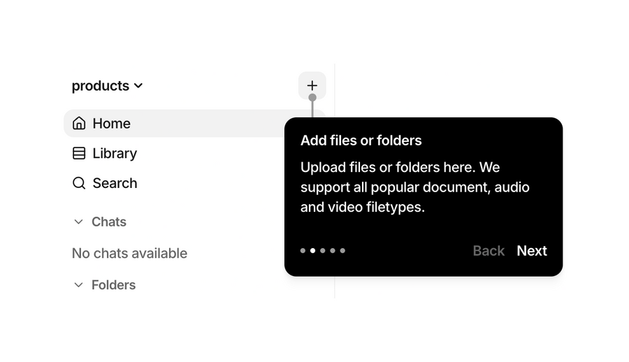 Anara
			onboarding file upload file management ui component