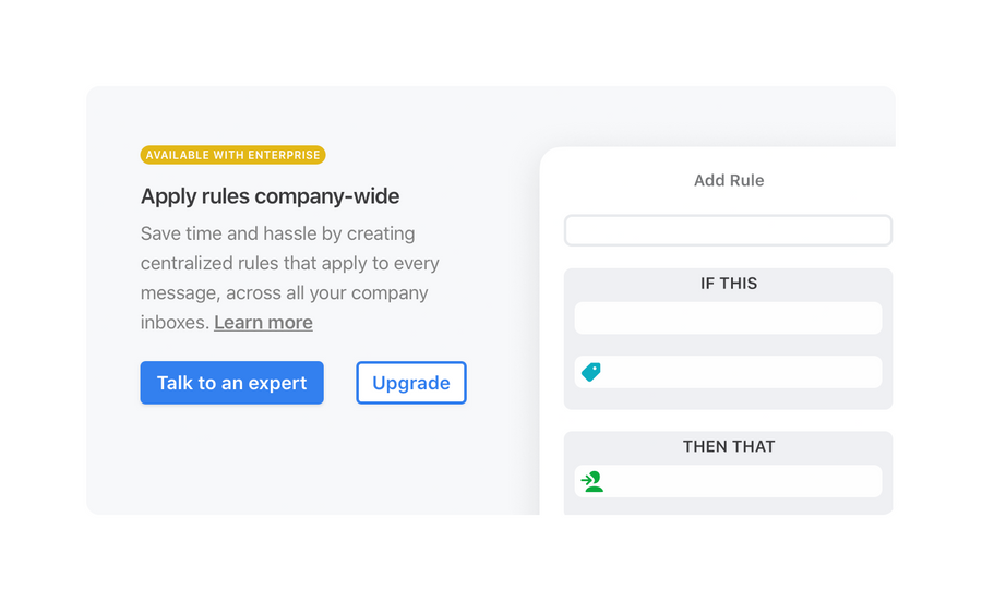 Front
				upgrade your plan ui component