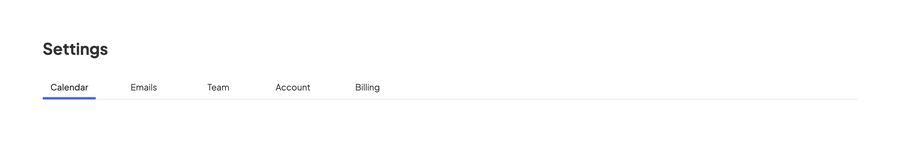 Circleback
			navigation bar settings ui component