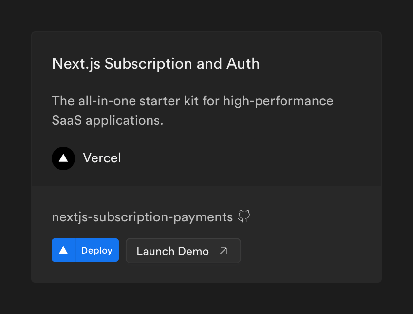 Supabase
				card ui component