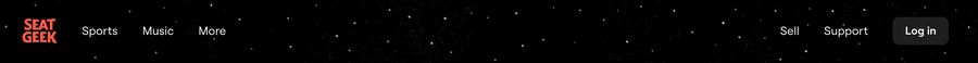 SeatGeek
				header ui component