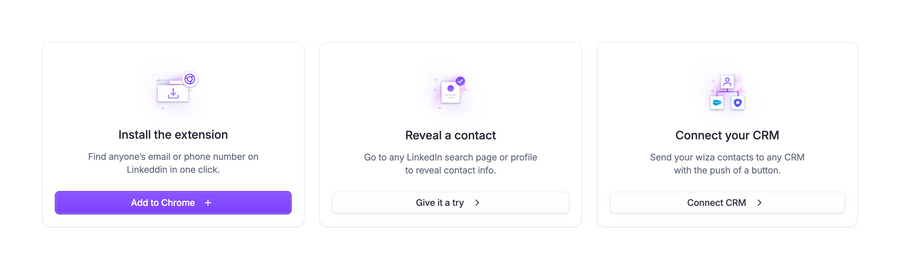 Wiza
				card ui component