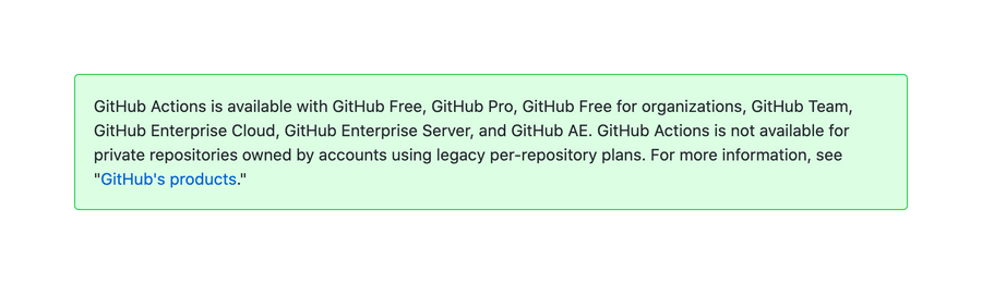 Github
				message ui component