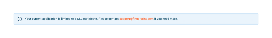 Fingerprint
				alert ui component