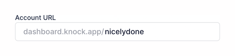 Knock
				input text ui component