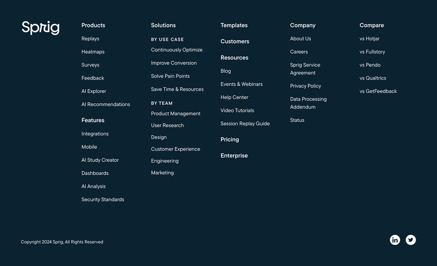 Sprig
				faq ui component