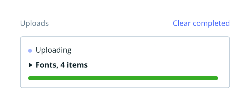 Mapbox
				progress indicator ui component