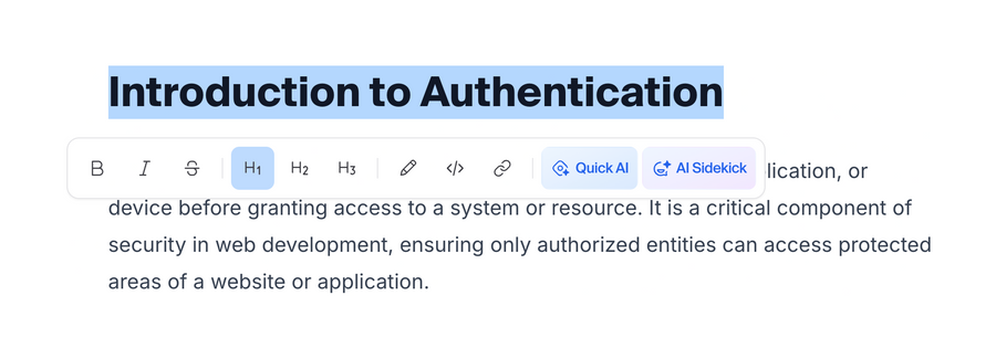 Hashnode
				rich text editor ui component