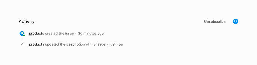 Linear
				timeline & history ui component