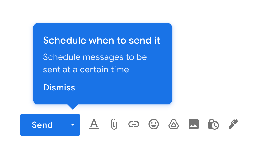 Google Mail
			communication ui component