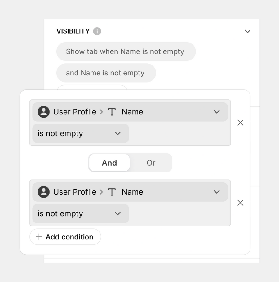 Glide
				query builder ui component