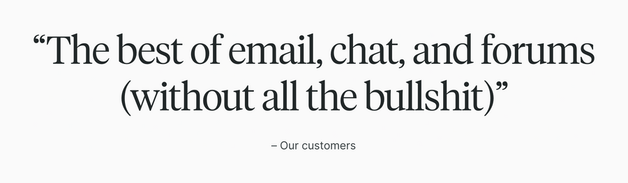 Twist
				testimonial ui component