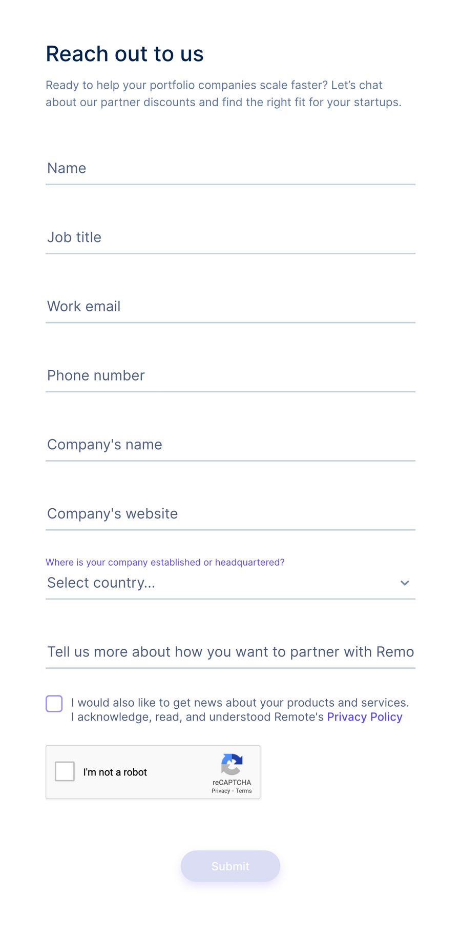 Remote
				form element ui component