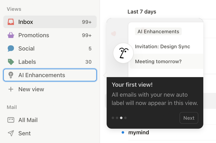 Notion Mail
				tooltip ui component
