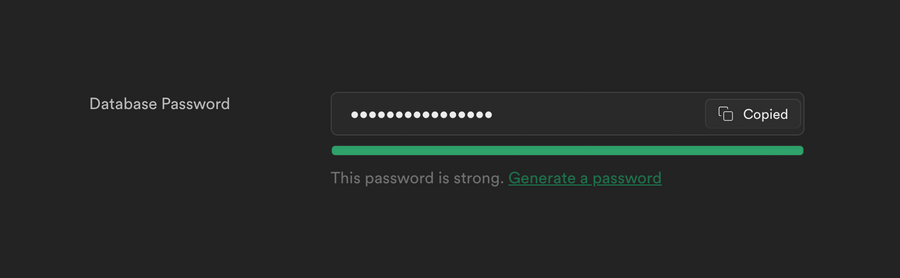 Supabase
				input text ui component