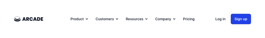 Arcade
				header ui component