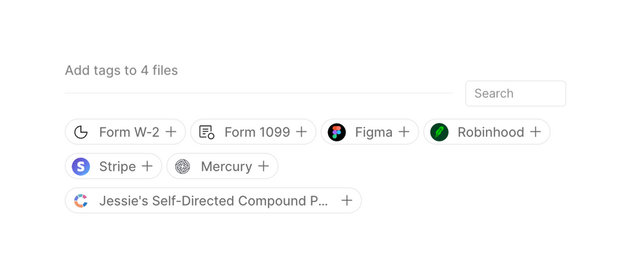 Compound Planning
				tag ui component