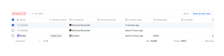 Twenty
				sorting & filtering ui component