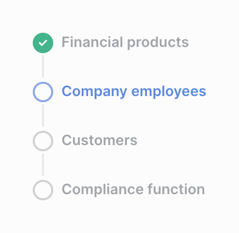 Column
				progress indicator ui component