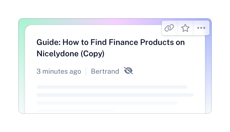 Scribe
				card ui component
