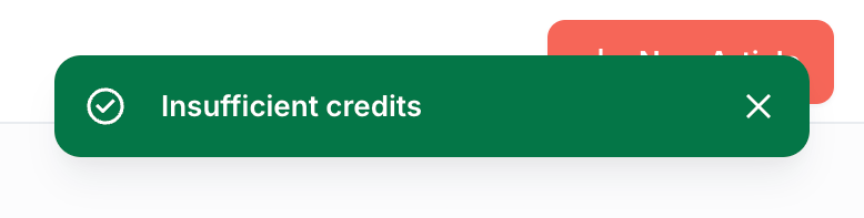 Macaw
				notification toast ui component