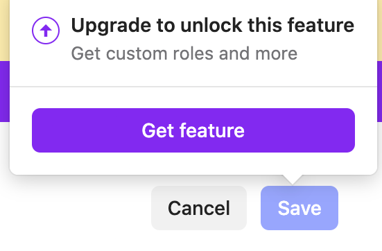 Intercom
				upgrade your plan ui component
