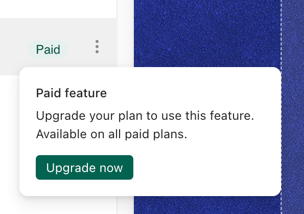 Typeform
				upgrade your plan ui component