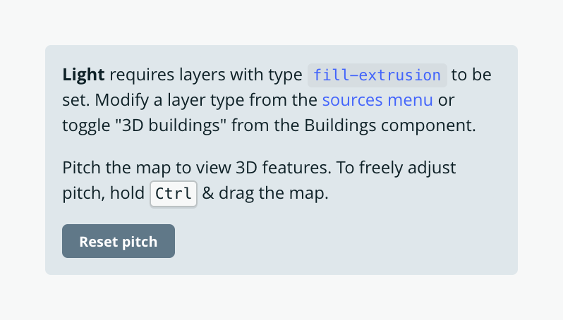 Mapbox
				message ui component