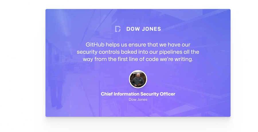 Github
				testimonial ui component