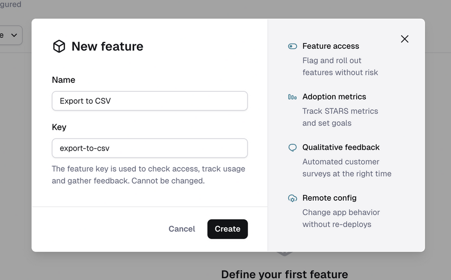Reflag
				modal ui component
