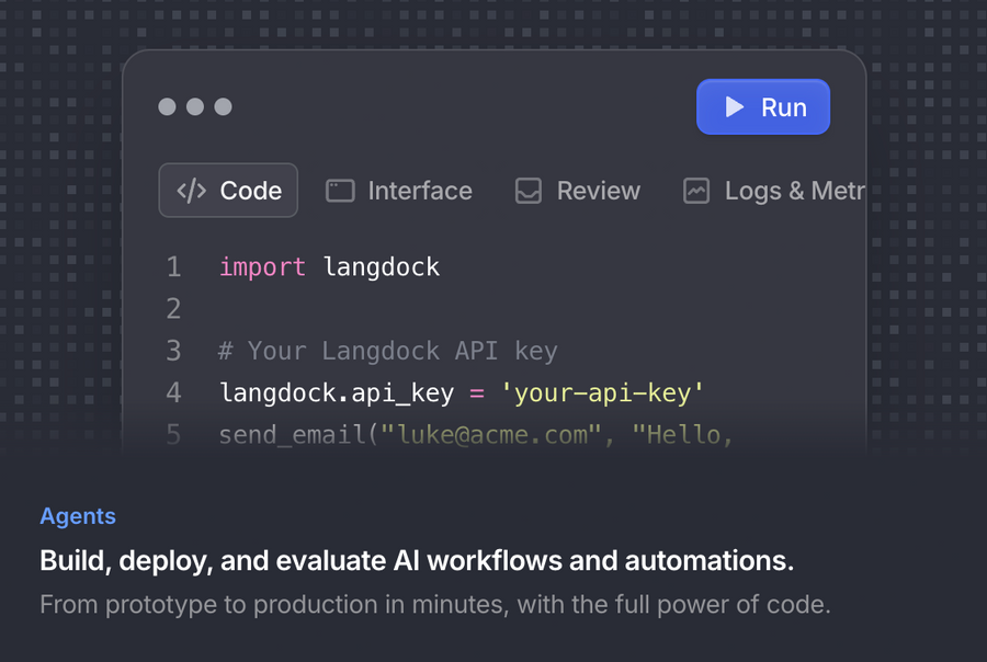 Langdock
				illustration ui component