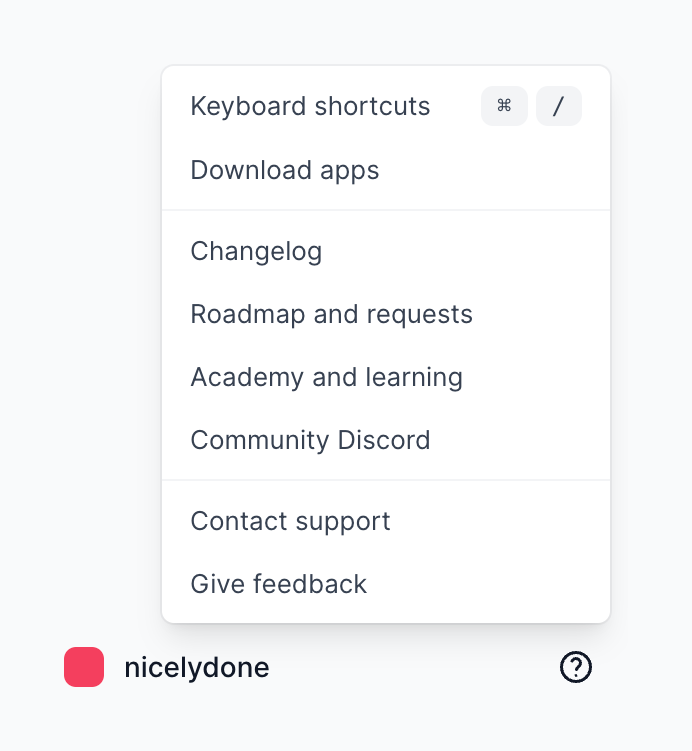 Reflect
				dropdown menu ui component