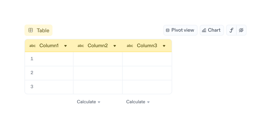 Decipad
				table ui component