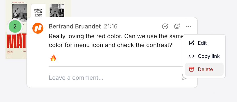 Workflow
			menu collaboration communication ui component