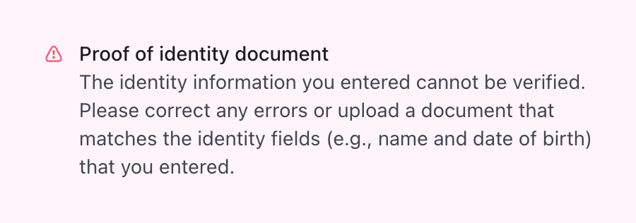 Stripe
				message ui component
