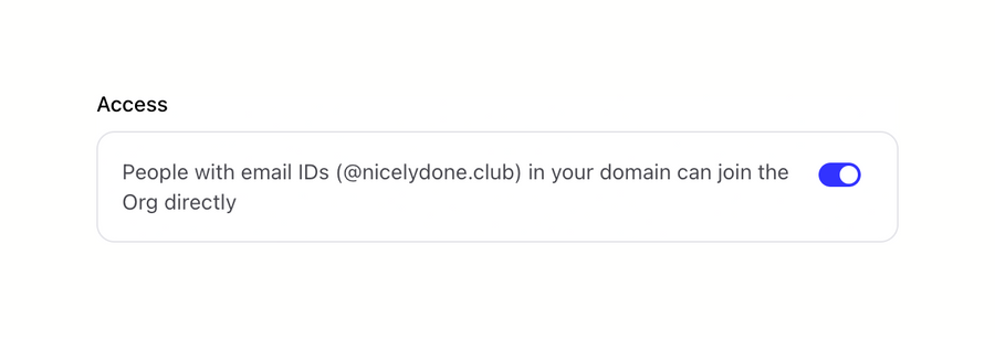 DevRev
				toggle/switch ui component