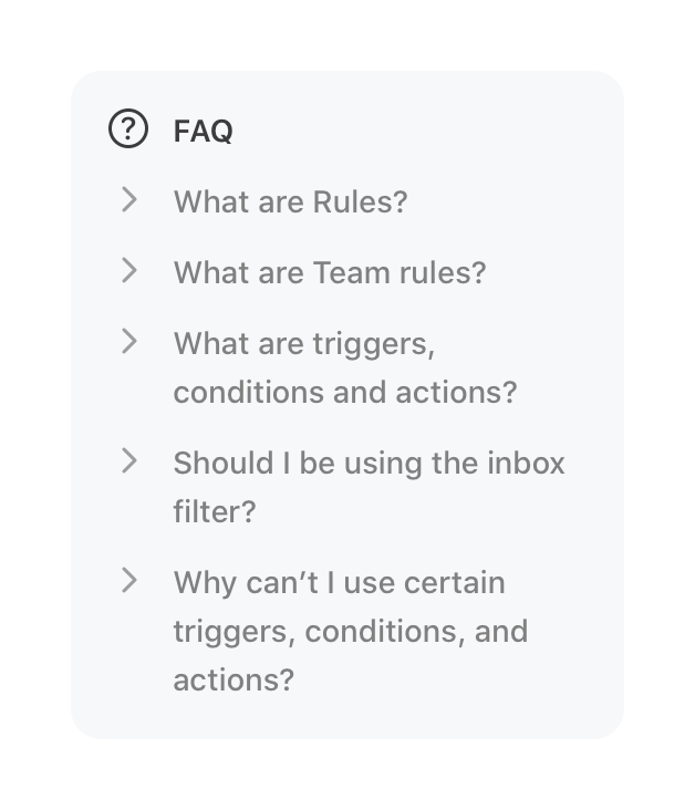 Front
				faq ui component
